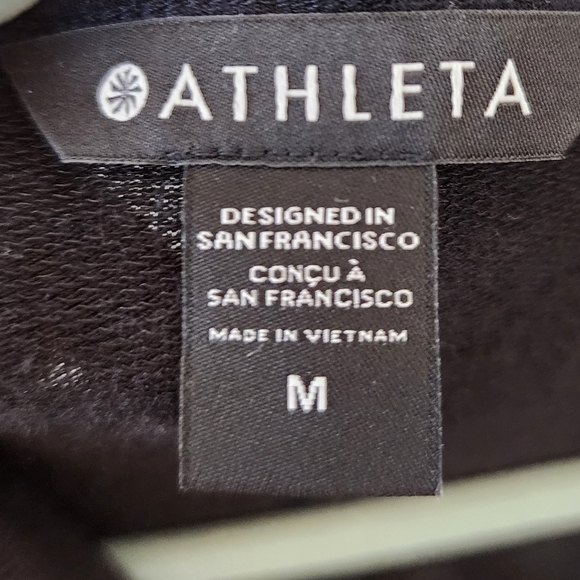 Athleta Black Restore Waterfall Atlantic Cardigan M - Picture 4 of 5